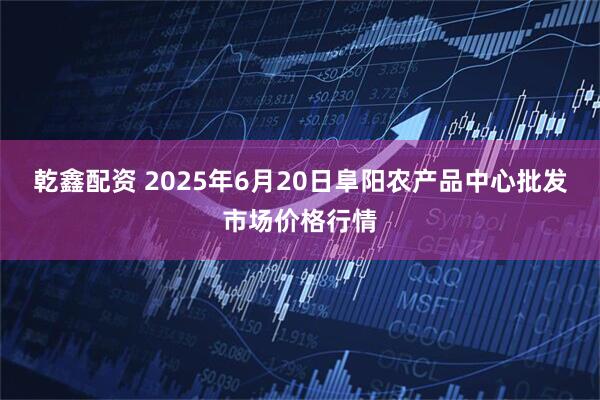 乾鑫配资 2025年6月20日阜阳农产品中心批发市场价格行情