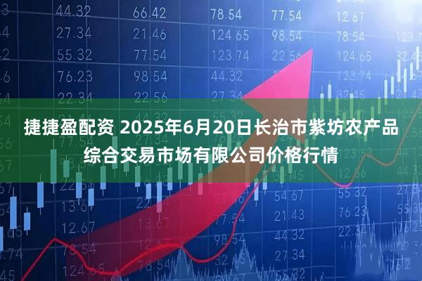捷捷盈配资 2025年6月20日长治市紫坊农产品综合交易市场有限公司价格行情