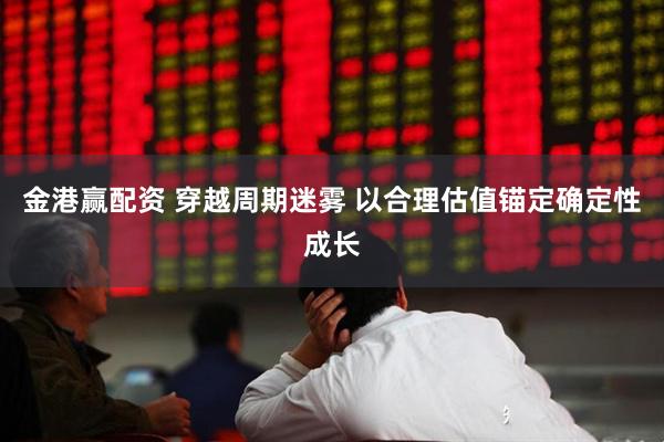 金港赢配资 穿越周期迷雾 以合理估值锚定确定性成长